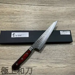 堺 孝行 VG10 33層 大馬士革紋 骨刀 日本刀 180mm 桃花心合成木 握把