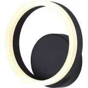 Canarm Lighting LOL737BK Franco LED 7.88 inch Black Outdoor Lantern