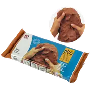 Plus Natural Self Hardening Clay (Air Dry) Terracotta 500g
