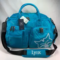 在飛比找蝦皮購物優惠-Lynx 美國山貓 專櫃品牌 旅行袋 附長背帶 質感細緻 格