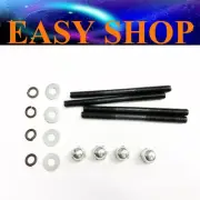 4X 8mm Stud Head Cylinder Bolts 66cc 80cc 2 Stroke Motorized push Bike Bicycle
