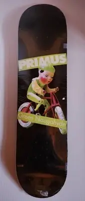 Primus Green Naugahyde Skateboard - Readymade Art Limited Edition Skate Deck...