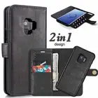 Luxury Genuine Leather Flip Wallet Phone Case Cover F iPhone 11/12Pro Ma Samsung