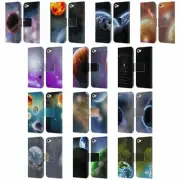 OFFICIAL SIMONE GATTERWE PLANETS LEATHER BOOK CASE FOR APPLE iPOD TOUCH MP3