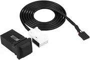 5KD035724 Car USB AUX Audio Cable Switch Cable for RCD510 RCD310 Golf/GTI/R MK5 MK6 Jetta 5KD035724