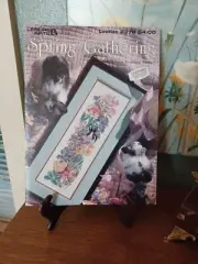 LEISURE ARTS Cross Stitch Patterns, Leaflet 2378 SPRING GATHERING