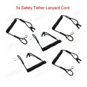 5x Safety Tether Lanyard Cord For Kill Switch Honda Yamaha Kawasaki E-TON
