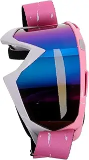HAPINARY Ski Goggles for Men Youth Atv Cycling Lenses Windproof Dustproof Safety Eyewear Snowboard Sunglasses Helmet Compatible