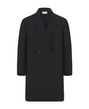 Paride wool double-breasted blazer US6 Brown