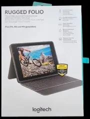 Rugged Folio iPad Keyboard Case. 7th, 8th, 9th Generation. New