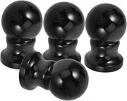 PartyKindom 4Pcs Garden Flagpole Finials Decorative Topper Ornaments Durable Material Easy Installation Non Deformable Flagpole Decorations for Use