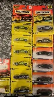 Matchbox Superfast Lot of 13 unopened Ferrari F-40, F-50, Testarossa, 456 GT