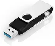 [TOPESEL] 128GB USB 3.0 Flash Drive Thumb Drive Memory Stick Jump Drive 128G USB Zip Drive for PC laptops, Tablets, TVs, car Audio(Black)
