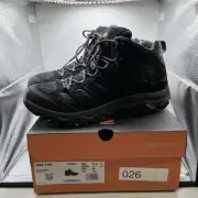 NWB Merrell Men's Moab 3 Mid size 11.5 black boots hiking vibram 2273