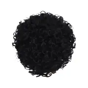 Fluffy Women Wig Stylish Afro Women's Short Curly in Black Wine Red Blonde