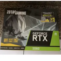 在飛比找蝦皮購物優惠-全新現貨 未使用 索泰ZOTAC GAMING RTX 20