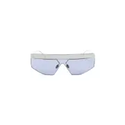[Prada Eyewear] Prada Eyewear-Violet Grey Metallic Runway Sunglasses-Uomo OS OS