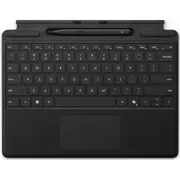 Microsoft Surface Pro Keyboard 13-Inch Bundle with Slim Pen (Black) for Surface Pro (11th Edition) [8X6-00182]