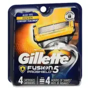 Gillette Fusion 5 ProShield Cartridges 4 Count By Gillette