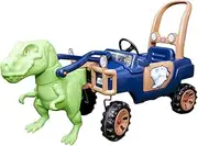 Little Tikes T-Rex Truck - All-New Ride-On for Kids - with Realistic Sound Effects & Working Doors - Dinosaur, Multicoloured