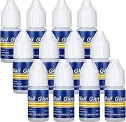Cosluxe Professional Strong Nail Glue for Fake Nails - Nail Tips 3g (Pack of 5)