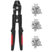Wire Rope Crimping Tool Wire Rope Swager Crimpers Fishing Plier with Crimp9087