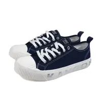 在飛比找ETMall東森購物網優惠-KANGOL 休閒鞋 帆布鞋 深藍色 男鞋 61211601
