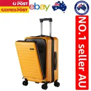 Durable ABS+PC 45L Hardshell Suitcase with Ergonomic Handle - Perfect for Travel