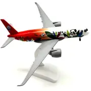 1:300 20cm Sichuan 350 A350 Panda Alloy Civil Airliner Plane Model Display