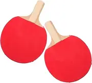 1 Pair Wooden Table Tennis Racket Wooden Racket Rackets for Adults Table Tennis Racquets Table Tennis Bats Comfortable Grip Paddle Convenient Table Tennis Rackets Bats