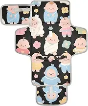 Reusable Changing Pads for Baby with Tissue Pocket Diaper mat Changing pad Infant Travel Station Kit
