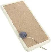 Natural Sisal Cat Scratching Board Convenient Scratch Pad for Indoor Cats Durable and Wear Resistant Floor Scratching Mat Promotes Healthy Scratching Behavior and Protects