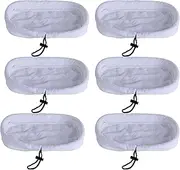 [Surrgound] Microfiber Mop Pads Fit for Bissell Steam Mop 1867 & Morphy Richards 720020, Compatible with Part # 203-2158, 2032158, 3255, 32525, 6pk