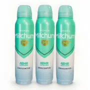 Mitchum Unscented Deodorant & Antiperspirant Spray 150 mL Mitchum Women 3 Pack