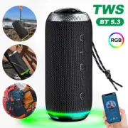 Wireless Bluetooth Speaker Portable Stereo Music Waterproof TF/USB RGB Speaker