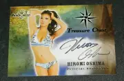 2015 Benchwarmer HIROMI OSHIMA Treasure Chest Gold Foil Black Ink Auto PLAYBOY
