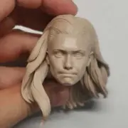 Unpainted 1/6 Scarlet Witch Wanda Vision Head Sculpt Fit 12'' Figure Body Toy