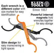 Klein Tools Locknut Wrench Set 3Pc-NEW