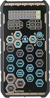 Live Sound Card Handheld Portable DSP Sound Card Effect Device o Mixer Voice Changer o Card Sound Changer for Mobile Phone and Computer Singing Live-Streaming Black One Size