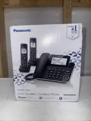 Panasonic KX-TGF882B Corded/Cordless Phone, 3-Handset
