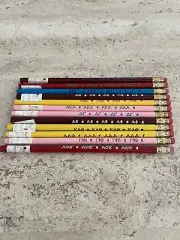 Vintage Collection of 12 Unused Sorority Pencils