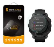 2X Tempered Glass Screen Protector for Garmin Fenix 7/ 7 Pro Sapphire Solar 47mm