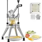 VEVOR Commercial Vegetable Cutter Chopper 1/2inch Food Fruit Vegetable Dicer