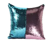 Pillow Case Double-Sided Comfortable Pillow Case Two-Color Soft Sequin Pillow Case Pillow Case