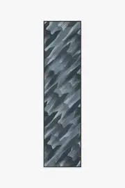 75' x 305' | Machine Washable Runner Rug | Kid & Pet Friendly | Indoor Rug | TIE Fighter Houndstooth Blue Flatwoven Rug | Ruggable