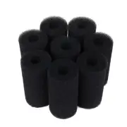 8 Pack Pre-Filter Sponge Aquarium Pre Filter Foam Rolls 0.6” Intake Replaceme...