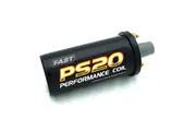 FAST PS20 Ignition Coil Round Canister Style, Black Finish