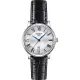 TISSOT 天梭 Carson 羅馬石英女錶-黑/30mm T1222101603300