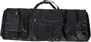 LRXIYODE Electronic Keyboard Bag Key Piano Knapsack with Extra Zippered Pockets Padded Protection for Outdoor Storage and Transport Durable Lightweight Design