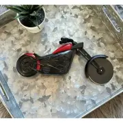 Motorcycle Pizza Cutter, Stainless Steel Pizza Cutter Two Wheels, Novelty